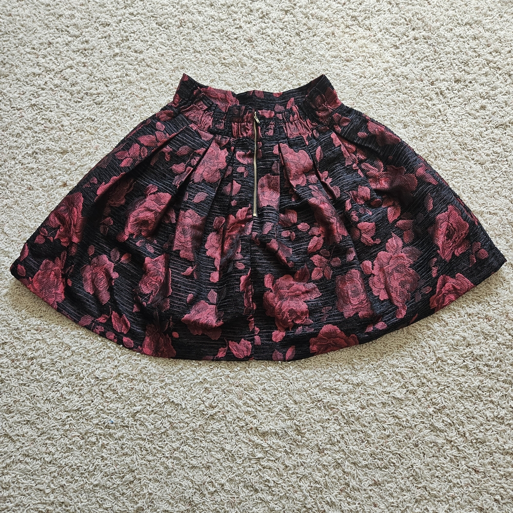 Sister Jane Pink and Black Bubble Mini Skirt